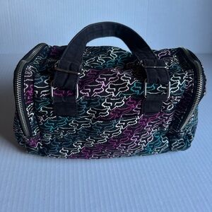 Rainbow fox racing handbag